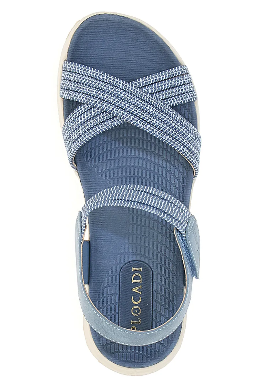 Sandali Azzurri Comfort Plocadi 88258