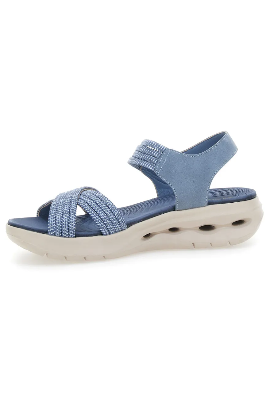 Sandali Azzurri Comfort Plocadi 88258