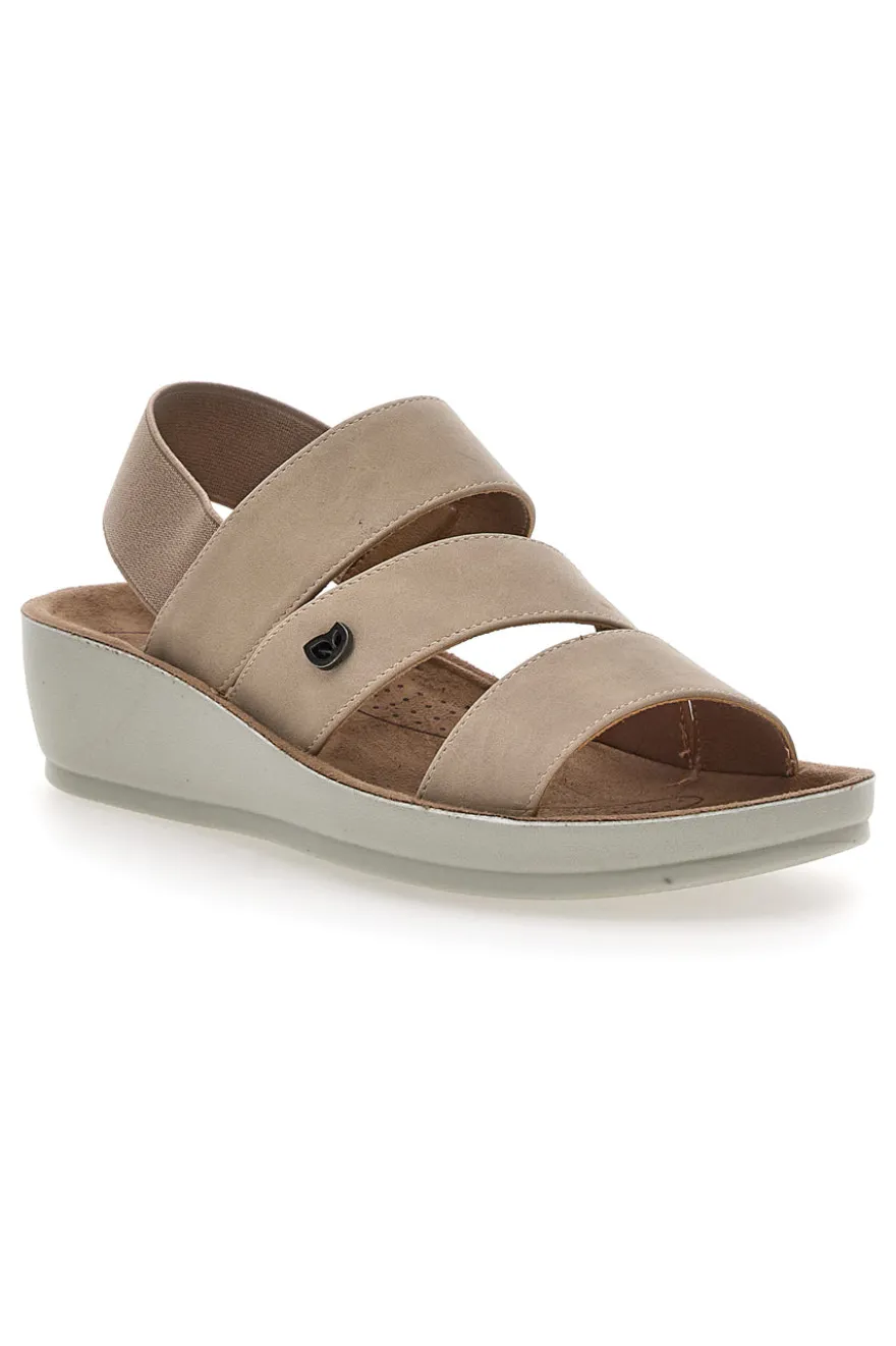 Sandali Beige Comfort Eco Bio 231419