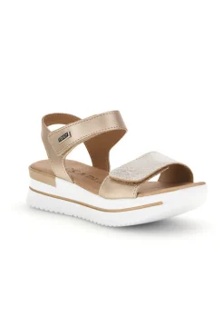 Sandali beige con cinturini regolabili Plocadi 272429