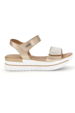 Sandali beige con cinturini regolabili Plocadi 272429