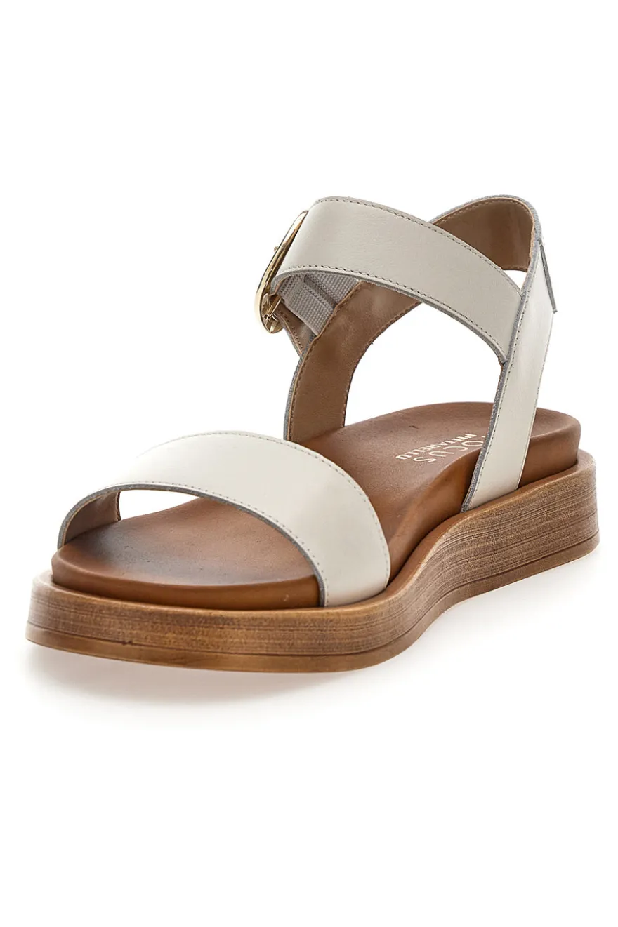 Sandali beige con cinturino regolabile Pittarello Focus 28060PE