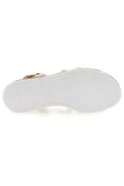 Sandali Beige Con Cinturino e Platform Mariella Burani 51301