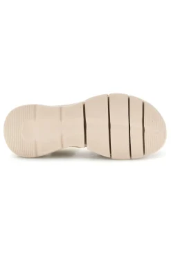 Sandali beige con fasce in mesh suola comfort Plocadi G80634
