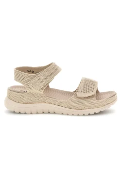 Sandali Beige con fasce regolabili First active 8