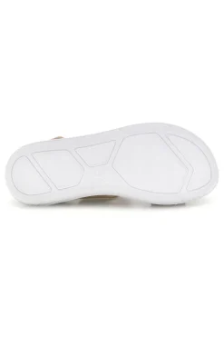 Sandali beige con fasce traforate e velcro Inblu 30 TT