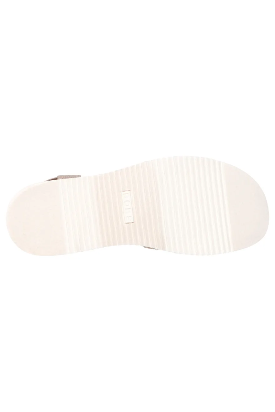 Sandali Beige Con Fascie Elastiche Skechers Desert Kiss Low
