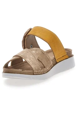 Sandali beige con fibbia comfort Inblu 46 CN