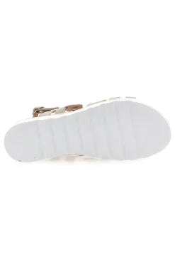 Sandali Beige con Intagli Decorativi Marcella Burani K11040