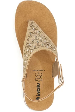 Sandali beige con plantare soft Inblu 22FT