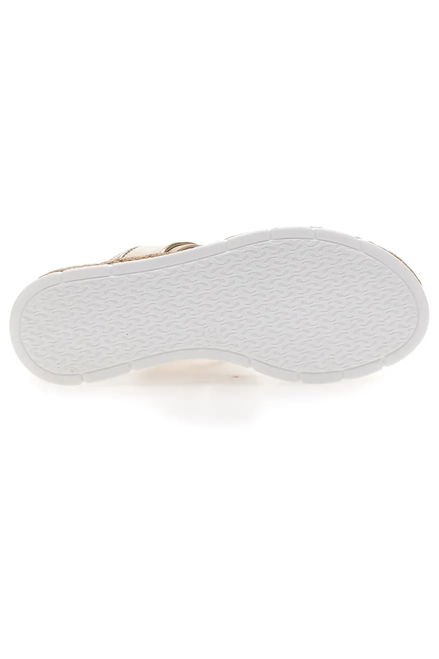 Sandali Beige Con Platform Mariella Burani 51303