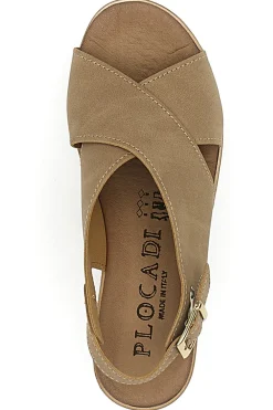 Sandali beige con Platform PLOCADI 1107704