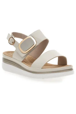 Sandali Beige Con Platform Energy 463