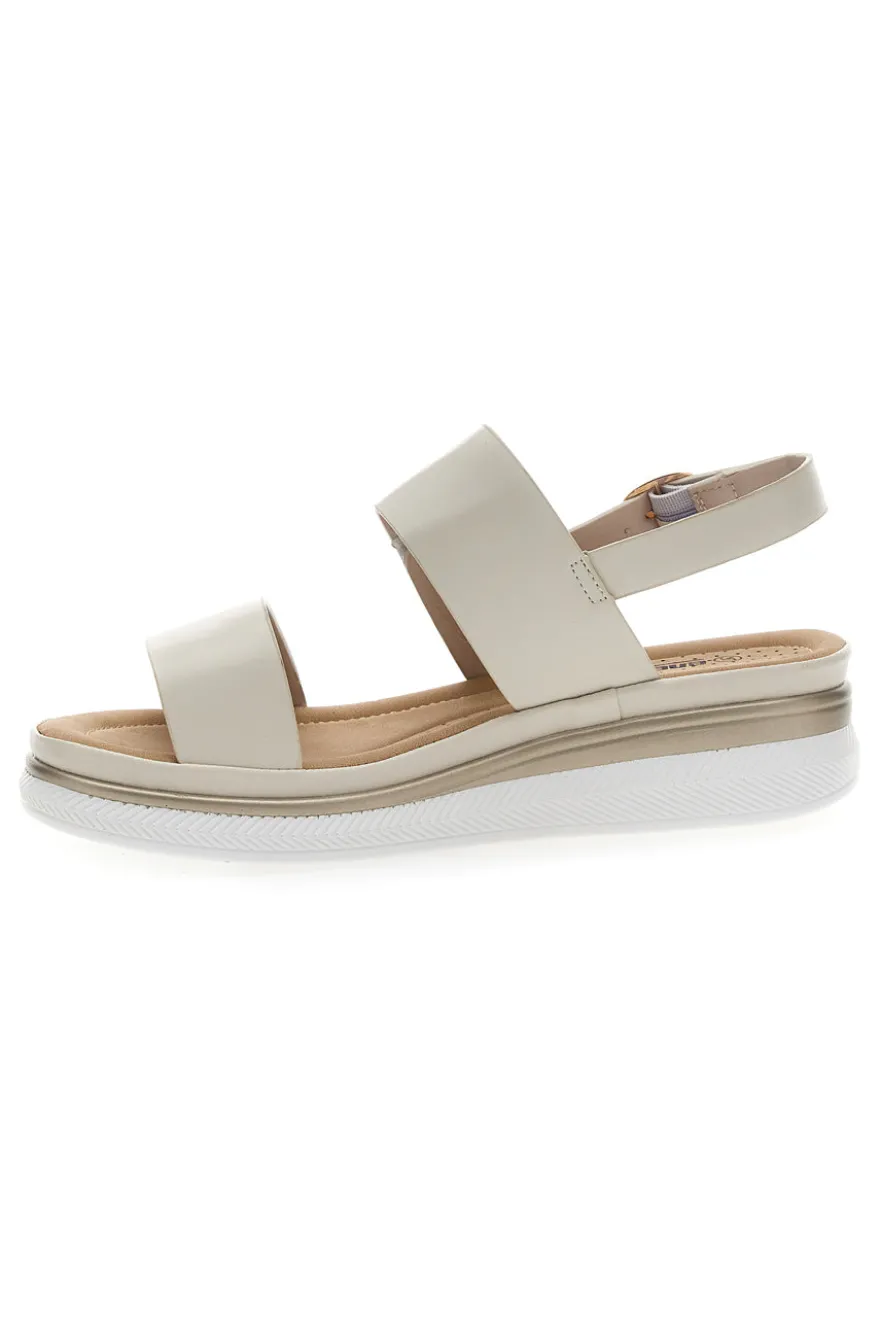 Sandali Beige Con Platform Energy 463