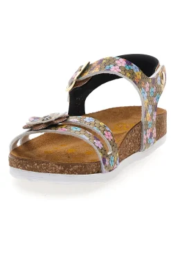 Sandali beige con strass colorati Pittarello Bio 257A007SR