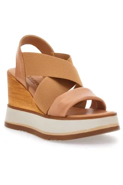 Sandali Beige Con Zeppa Pittarello 24953