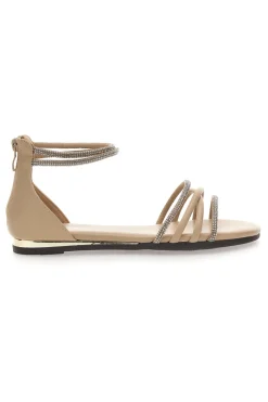 Sandali beige eleganti con cinturino gioiello CAFÉ COST W6