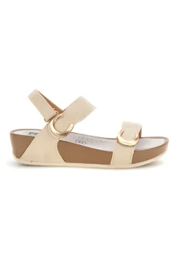 Sandali beige in vera pelle Prima riga 6