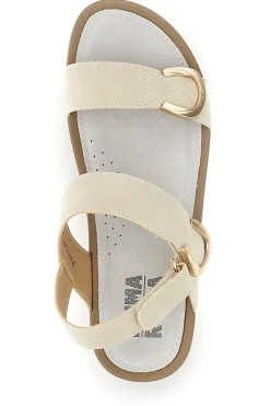 Sandali beige in vera pelle Prima riga 6