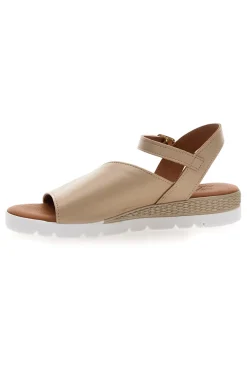 Sandali beige Made in Italy Pittarello look 30816