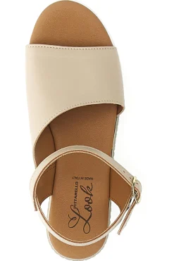 Sandali beige Made in Italy Pittarello look 30816