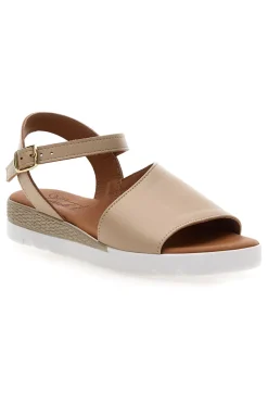 Sandali beige Made in Italy Pittarello look 30816