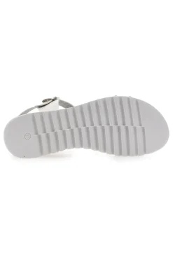 Sandali Bianche Made In Italy Plocadi 001
