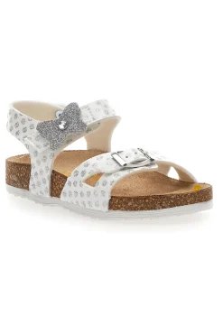 Sandali Bianchi a Pois Pittarello Bio 257084
