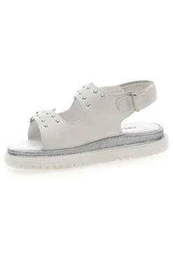 Sandali bianchi con borchie GRAZIE GIRL 229376