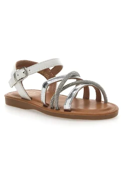 Sandali Bianchi con Cinturino Pitt Kids 392433