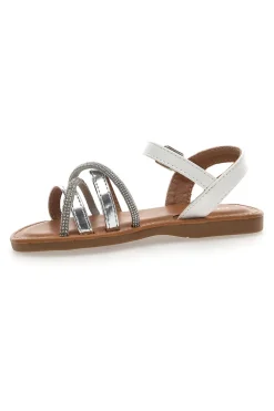 Sandali Bianchi con Cinturino Pitt Kids 392433