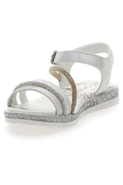 Sandali Bianchi con Cinturino Grazie Girl 14311
