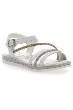 Sandali Bianchi con Cinturino Grazie Girl 14311
