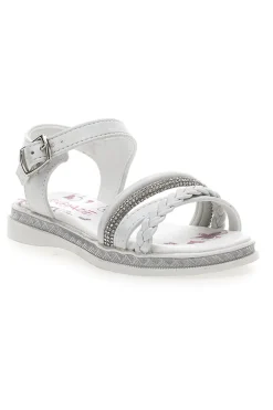 Sandali Bianchi con Cinturini e Suola Morbida GRAZIE GIRL 14327