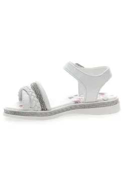 Sandali Bianchi con Cinturini e Suola Morbida GRAZIE GIRL 14327
