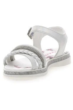 Sandali Bianchi con Cinturini e Suola Morbida GRAZIE GIRL 14327