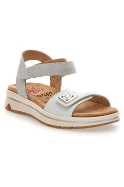 Sandali bianchi con cinturino Relife 67172670802