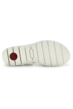 Sandali bianchi con fascia incrociata e morsetto Imac 107930140501
