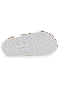 Sandali bianchi con fiore glitter Pittarello Bio 257A010SR