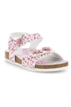 Sandali Bianchi con Stampa Cuori Pitt kids 14609