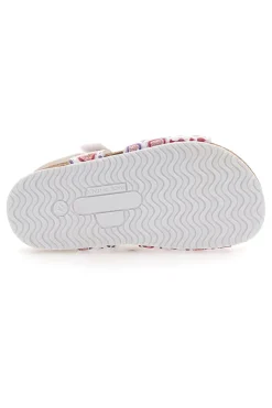 Sandali bianchi con stampa cuori Pittarello Bio 257A745SR