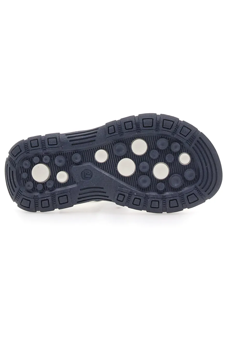Sandali Bianchi Con Strappi in Velcro Superga 63278