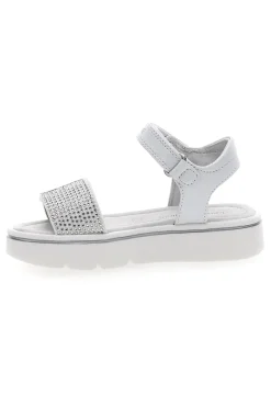 Sandali Bianchi con Strass Laura Biagiotti 9044