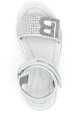 Sandali Bianchi con Strass Laura Biagiotti 9044