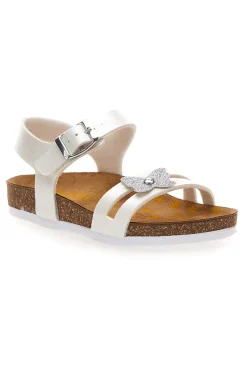 Sandali bianchi con strass Pittarello Bio 257A010SR