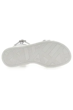 Sandali Bianchi con Strass Grazie Girl 14327