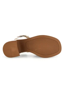 Sandali bianchi con tacco Pittarello look MK3557C435
