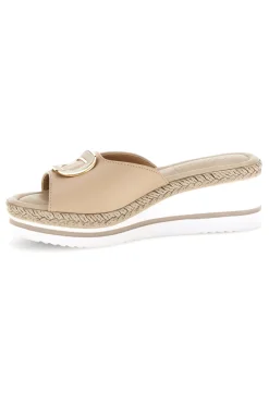 Sandali bianchi con zeppa platform e cinturino Pittarello look MK3313109