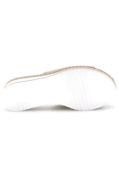 Sandali bianchi con zeppa platform e cinturino Pittarello look MK3313109