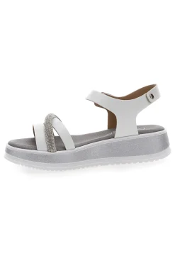 Sandali Bianchi Eleganti da Cerimonia Grazie Girl 11243104